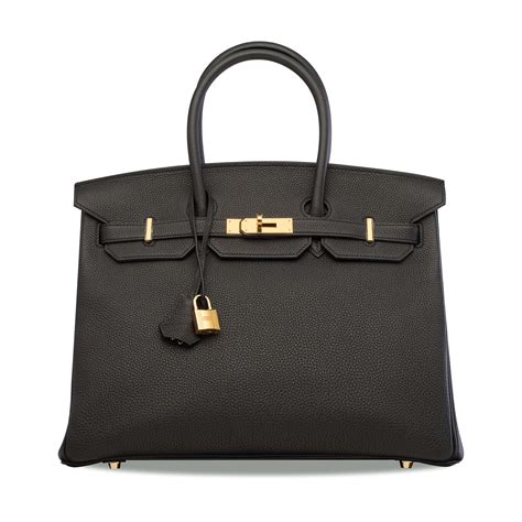 hermes birkin 35 black togo gold hardware|Hermes Birkin 25 price 2020.